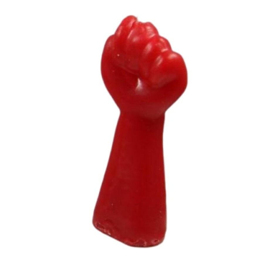 DIABLO PICANTE - FIST SHAPED CANDLE RED